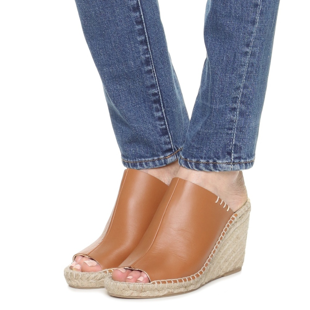 Soludos Women's Mule Wedge Flat Sandal - Size 6